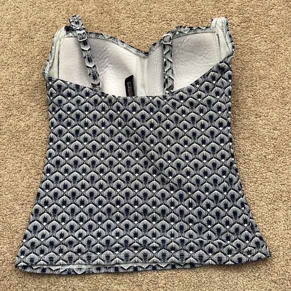 Bond-eye Wireless Adjustable Straps Tankini Swimsuit Set Size 6 D/DD - Picture 4 of 9